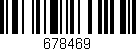Código de barras (EAN, GTIN, SKU, ISBN): '678469'