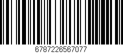 Código de barras (EAN, GTIN, SKU, ISBN): '6787226567077'