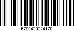 Código de barras (EAN, GTIN, SKU, ISBN): '6788433274178'