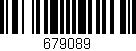 Código de barras (EAN, GTIN, SKU, ISBN): '679089'