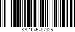 Código de barras (EAN, GTIN, SKU, ISBN): '6791045497835'