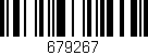 Código de barras (EAN, GTIN, SKU, ISBN): '679267'