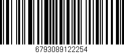 Código de barras (EAN, GTIN, SKU, ISBN): '6793089122254'