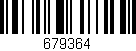 Código de barras (EAN, GTIN, SKU, ISBN): '679364'