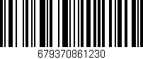 Código de barras (EAN, GTIN, SKU, ISBN): '679370861230'