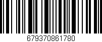 Código de barras (EAN, GTIN, SKU, ISBN): '679370861780'