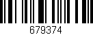 Código de barras (EAN, GTIN, SKU, ISBN): '679374'