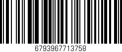 Código de barras (EAN, GTIN, SKU, ISBN): '6793967713758'