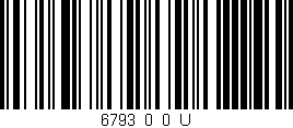 Código de barras (EAN, GTIN, SKU, ISBN): '6793_0_0_U'