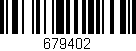 Código de barras (EAN, GTIN, SKU, ISBN): '679402'