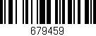 Código de barras (EAN, GTIN, SKU, ISBN): '679459'