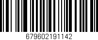 Código de barras (EAN, GTIN, SKU, ISBN): '679602191142'