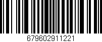 Código de barras (EAN, GTIN, SKU, ISBN): '679602911221'