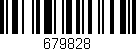 Código de barras (EAN, GTIN, SKU, ISBN): '679828'