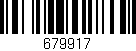 Código de barras (EAN, GTIN, SKU, ISBN): '679917'