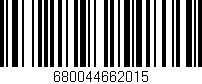 Código de barras (EAN, GTIN, SKU, ISBN): '680044662015'
