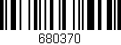 Código de barras (EAN, GTIN, SKU, ISBN): '680370'
