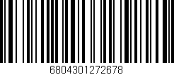 Código de barras (EAN, GTIN, SKU, ISBN): '6804301272678'