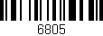 Código de barras (EAN, GTIN, SKU, ISBN): '6805'