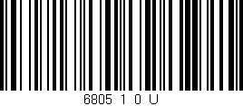 Código de barras (EAN, GTIN, SKU, ISBN): '6805_1_0_U'