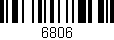 Código de barras (EAN, GTIN, SKU, ISBN): '6806'