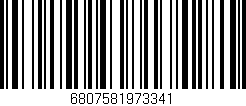 Código de barras (EAN, GTIN, SKU, ISBN): '6807581973341'