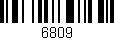 Código de barras (EAN, GTIN, SKU, ISBN): '6809'