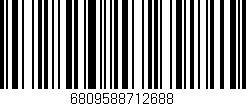Código de barras (EAN, GTIN, SKU, ISBN): '6809588712688'