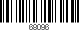 Código de barras (EAN, GTIN, SKU, ISBN): '68096'