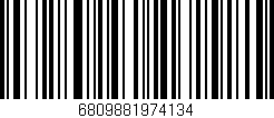 Código de barras (EAN, GTIN, SKU, ISBN): '6809881974134'