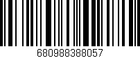 Código de barras (EAN, GTIN, SKU, ISBN): '680988388057'