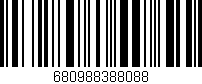 Código de barras (EAN, GTIN, SKU, ISBN): '680988388088'