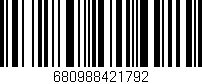 Código de barras (EAN, GTIN, SKU, ISBN): '680988421792'