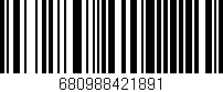 Código de barras (EAN, GTIN, SKU, ISBN): '680988421891'