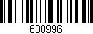 Código de barras (EAN, GTIN, SKU, ISBN): '680996'