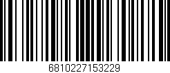 Código de barras (EAN, GTIN, SKU, ISBN): '6810227153229'