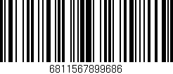 Código de barras (EAN, GTIN, SKU, ISBN): '6811567899686'