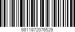 Código de barras (EAN, GTIN, SKU, ISBN): '6811972076528'