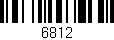 Código de barras (EAN, GTIN, SKU, ISBN): '6812'