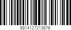 Código de barras (EAN, GTIN, SKU, ISBN): '6814127213878'