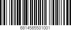 Código de barras (EAN, GTIN, SKU, ISBN): '6814565501001'