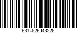 Código de barras (EAN, GTIN, SKU, ISBN): '6814826943328'