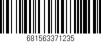 Código de barras (EAN, GTIN, SKU, ISBN): '681563371235'