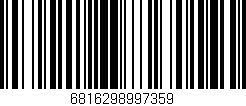 Código de barras (EAN, GTIN, SKU, ISBN): '6816298997359'