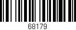 Código de barras (EAN, GTIN, SKU, ISBN): '68179'