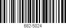 Código de barras (EAN, GTIN, SKU, ISBN): '682-5024'