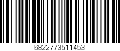 Código de barras (EAN, GTIN, SKU, ISBN): '6822773511453'