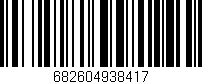 Código de barras (EAN, GTIN, SKU, ISBN): '682604938417'