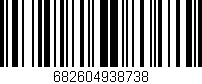 Código de barras (EAN, GTIN, SKU, ISBN): '682604938738'