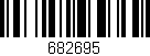 Código de barras (EAN, GTIN, SKU, ISBN): '682695'
